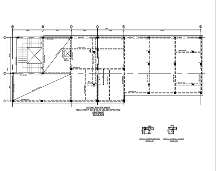 Bridge foundation structure